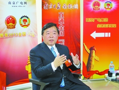 被「雙規」的南京市長季建業與台商關係良好。(photo by 南京市官網)