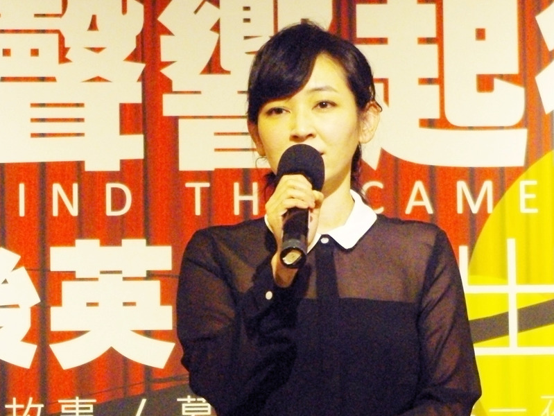 公共電視《掌聲響起後 幕後英雄站出來》系列節目主持人蔡燦得,於記者會中特地擔任主持人開場。(photo by 杜胤廣/台灣醒報)
