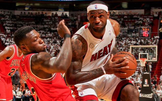 NBA東區戰火激烈,除了熱火、溜馬、公牛等勁旅外,擁有超強陣容的籃網更是不容小覷,東區有如戰國時代,群雄並起。(Photo by 網路截圖)