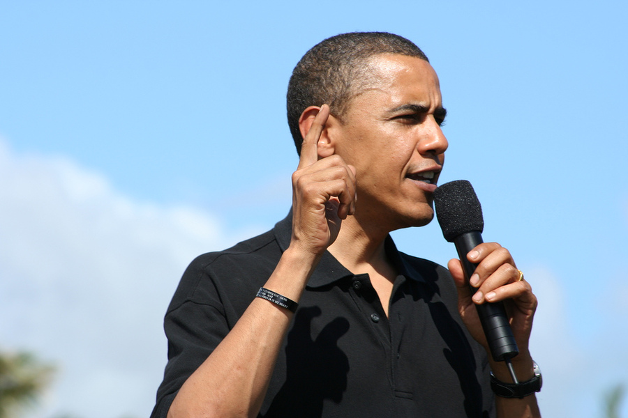 美國總統歐巴馬在上任後,在外交上採取較溫和的政策。(Photo by Justin Sloan on Flickr – used under Creative Commons license)