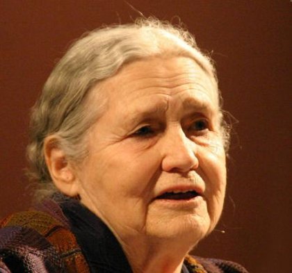 諾貝爾文學獎得主多麗斯‧萊辛17日逝世,享壽94歲。 (photo by open Democracy under Creative Commons license)