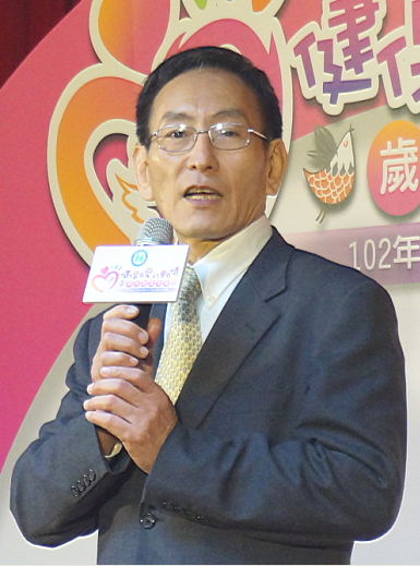 健保感恩茶會,健保署長黃三桂感謝各界團體及個人對健保的奉獻。(photo by 廖政貿/台灣醒報)