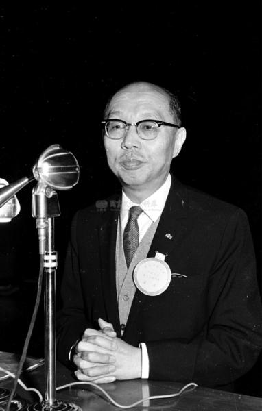 前總統嚴家淦被譽為台灣經濟奇蹟的奠基者,12月24日為他逝世20周年紀念日。(photo by國家文化資料庫)
