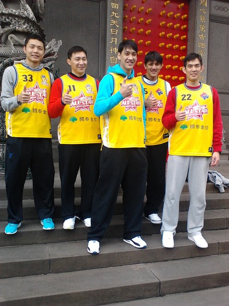SBL 明星賽開打在即,「明星金隊」先發5人是田壘、呂政儒、朱億宗、張智峰和周士淵。(photo by 陳正健/台灣醒報)