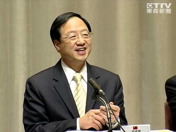 江宜樺指出,反對服貿的人士認為,服貿對台灣不利,但其實服貿對台灣的利益遠大於損失。(photo by 東森新聞)