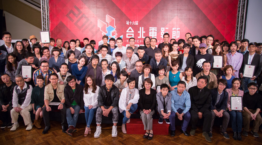 2014台北電影節9日下午公布入選名單,分別遴選出41部劇情長片、93片短片、29部動畫片與65部紀錄片等4組入選名單,圖為所有入圍電影節的導演。(photo by 台北電影節)