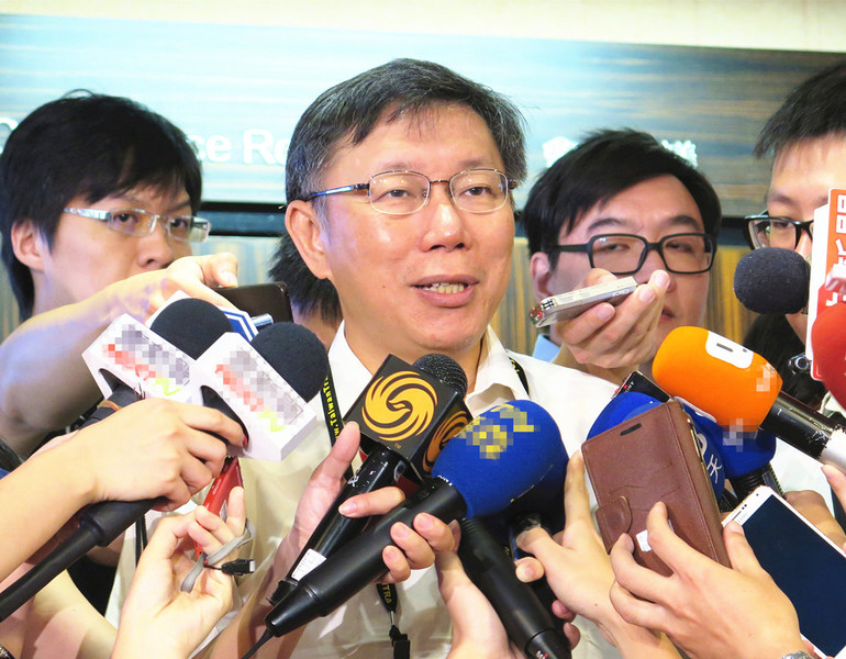 台北市長柯文哲為各大BOT案槓上財團,卻引發其「仇商」爭議。(photo by本報資料照片)