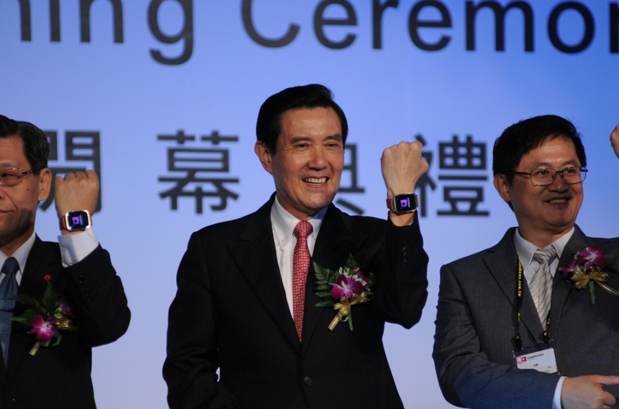 總統馬英九表示,中韓已簽署FTA將衝擊我國,台灣不要「自甘落後」。(photo by 鄭國強/台灣醒報)