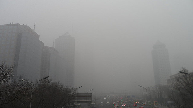 IBM將使用人工智慧系統,協助北京預測空氣品質並對抗空汙。(Photo by PRO TEIA on flickr - used under Creative Commons)