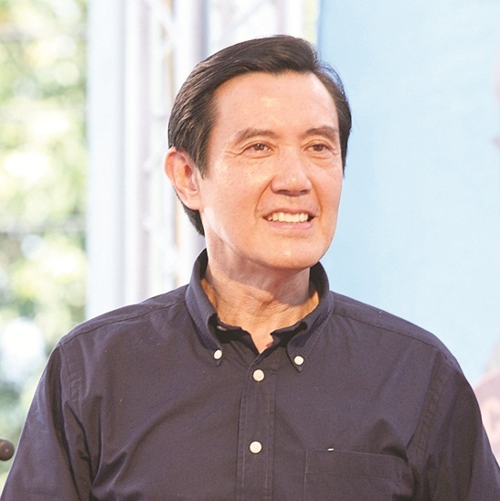 總統馬英九2日出席7大工商團體新春聯誼會時題能源政策。(photo by 醒報資料庫)