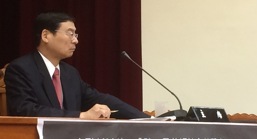 曾銘宗表示,國內無現金支付發展相對落後,慢的結果會影響到電子商務、金融業的發展。(photo by 許瑋哲/台灣醒報)