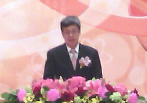 準副總統陳健仁說,得獎人都是年輕人的典範。(photo by 許洪福/台灣醒報)