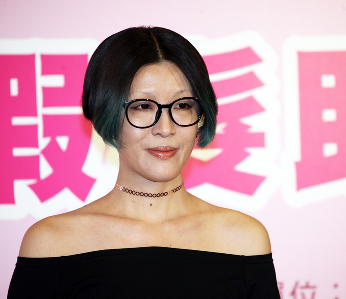 創作藝人陳珊妮25日表示,每個人都有追求美的權利。(photo by 盧明正/台灣醒報)