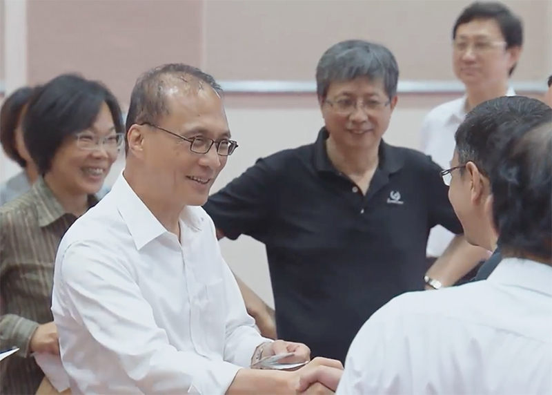 行政院長林全舉辦座談會,匯集勞資雙方代表對話7休1特殊函釋。(photo by 行政院影片截圖)