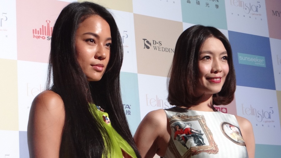 伊林娛樂總經理陳婉若表示,在舞台上不要緊張,把最好的呈現出來,是之後從事表演工作很重要的部分。(photo by 陳立馨/台灣醒報)