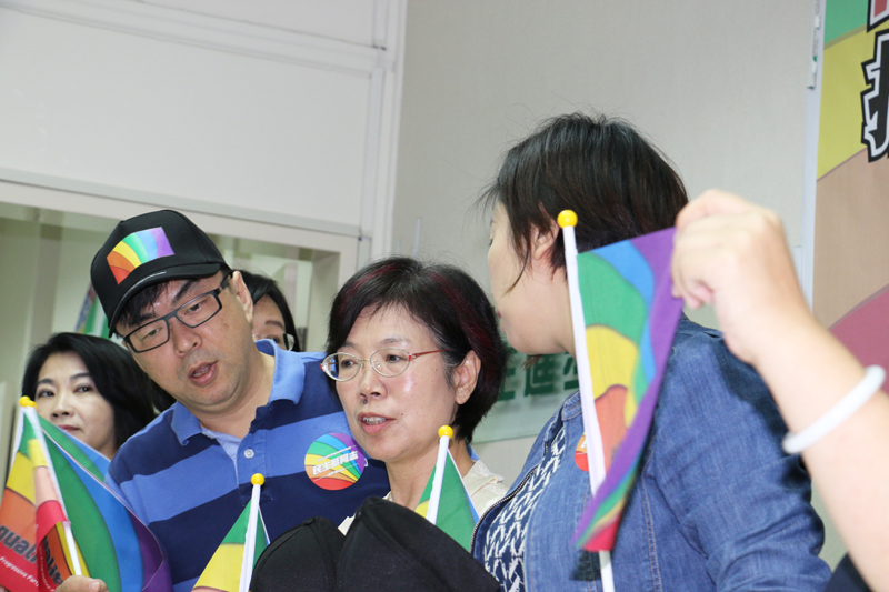 民進黨今年再提民法親屬篇修正草案,目前已有33位立委連署提案。(photo by 鄭羿菲/台灣醒報)