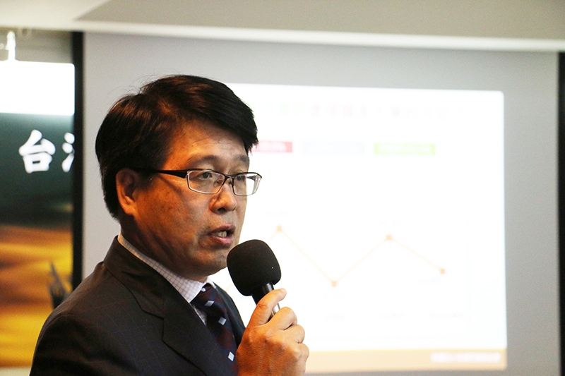 台灣民意基金會24日公佈最新民調,總統蔡英文只剩下34%的聲望。(photo by 鄭羿菲/台灣醒報)
