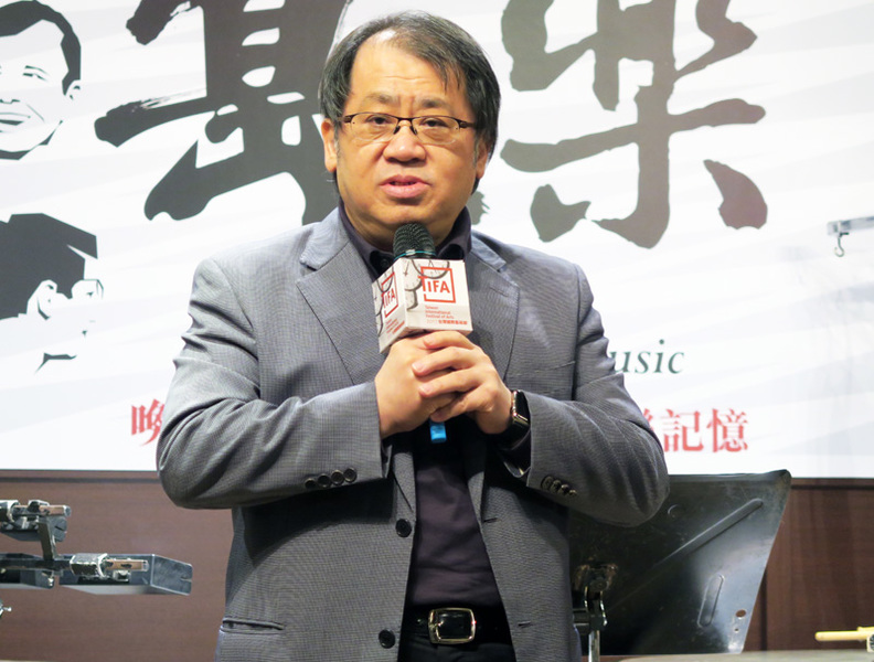 朱宗慶打擊樂團創辦人朱宗慶2日說,《島‧樂》是他在兩廳院最後一場演出。(photo by 林亭妤/台灣醒報)