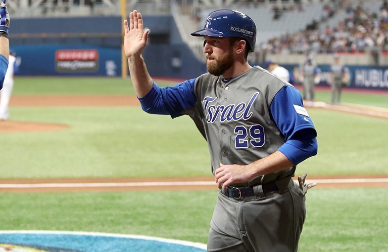 以色列主砲戴維斯(Ike Davis)。(photo by WBC官方推特)