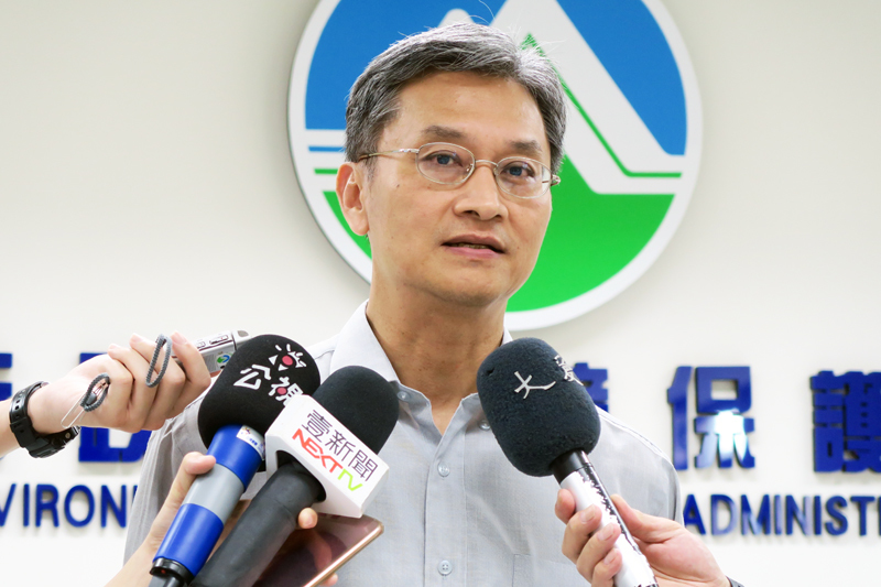 環保署水保處處長葉俊宏。(photo by 林亭妤/台灣醒報)