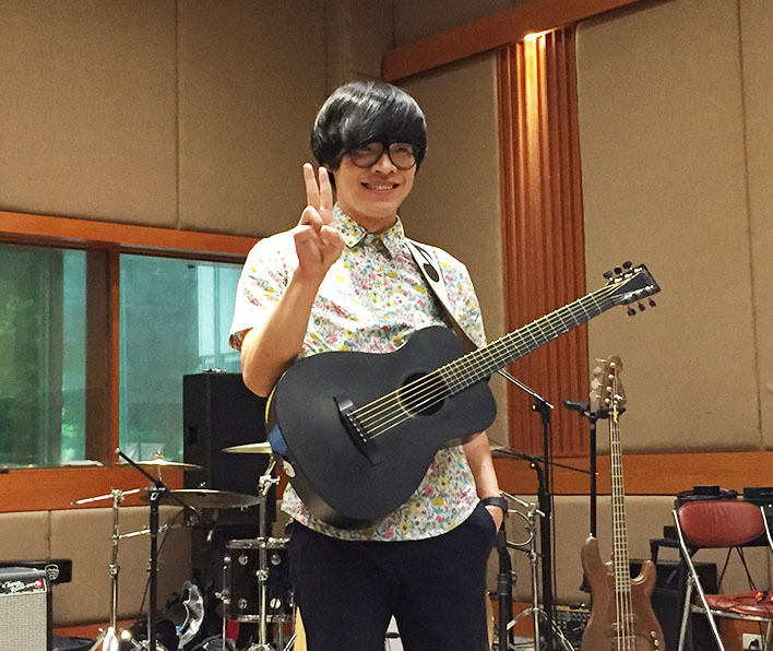 盧廣仲目前歌唱、演戲雙棲兩得意。(photo by 蔡旻豪/台灣醒報)