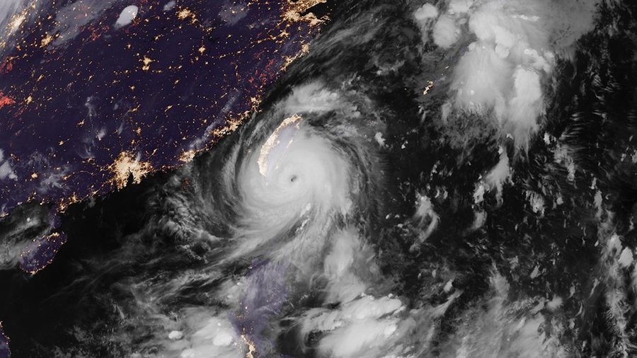 7月起台灣將進入颱風季,氣象局呼籲民眾盡早準備防颱工作。(photo by中央氣象局提供)