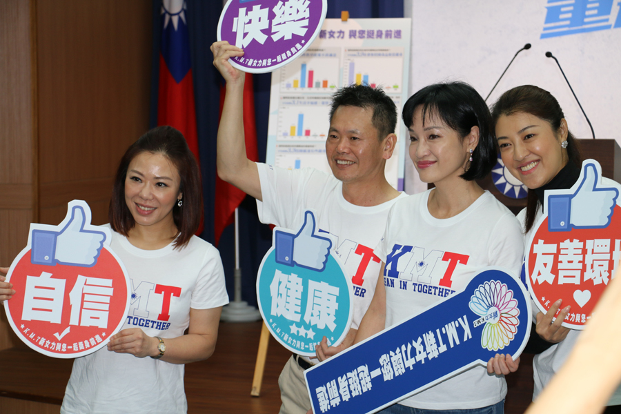 國民黨立委李彥秀、林為洲、柯志恩及許淑華表示,未來將更多推動婦女政策修法。(photo by 鄭羿菲/台灣醒報)