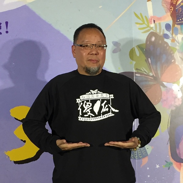 曲全立導演說,電影取名『美力』是希望傳遞美力給偏鄉的學童,為他們帶來希望與夢想。」(photo by 胡幼鳳提供)