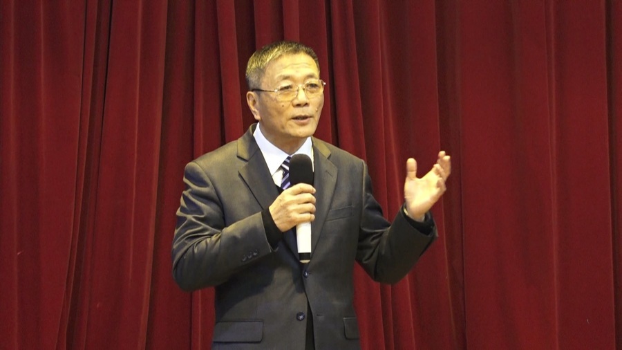圖說:林德福21日召開記者會,公布單項體育協會預收會員結果。(photo by 洪進安/台灣醒報)
