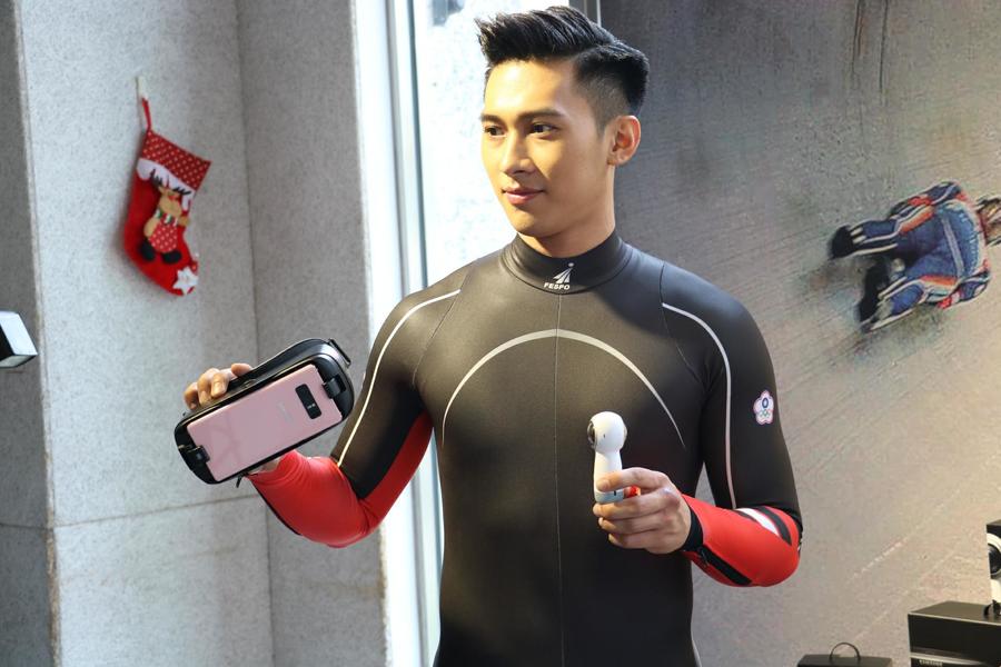 台灣選手連德安經由長期赴外訓練、征戰,取得2018平昌冬季奧運無舵雪橇的門票。(photo by 黃俊翔/台灣醒報)