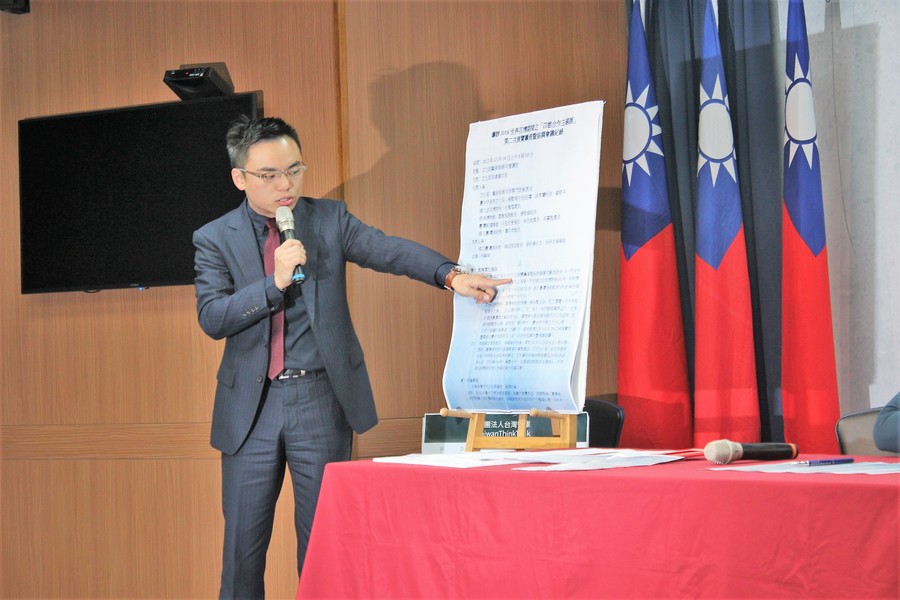國民黨22日踢爆文化部將前瞻計畫中的「藝文場館營運升級」計畫,撥用1000萬給台中市政府舉辦2018世界花卉博覽會的一次性展覽。(photo by 楊蕓/台灣醒報)