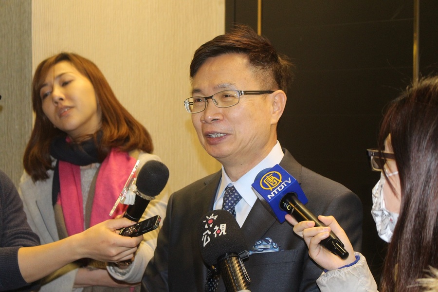 外貿協會董事長黃志芳受訪時表示,東協、印度的GDP成長今年分別為5%、7.4%,有很大的商機。