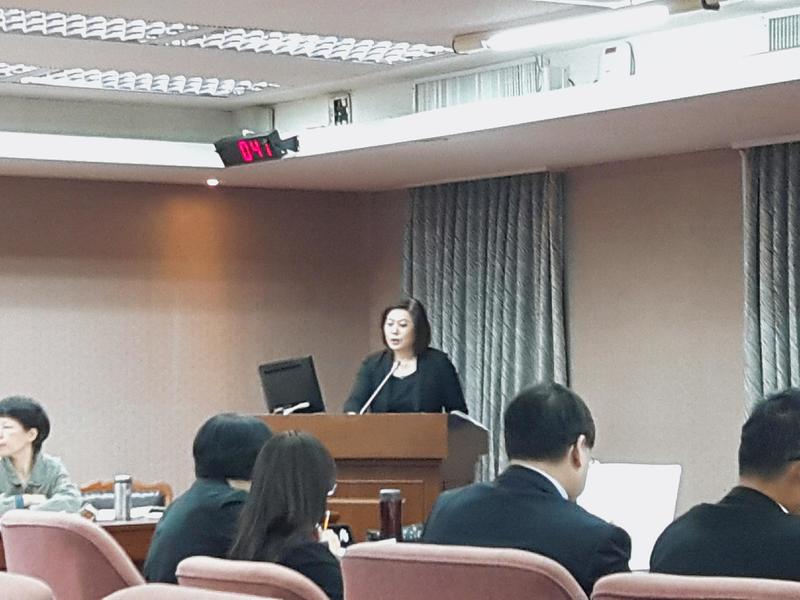 NCC主任委員詹婷怡表示,既有法規在網路也共同適用。(photo by藍苡瑄/台灣醒報)