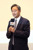 資誠事業執行長周建宏25日提及,企業該配合Web4.0進行數位轉型,在企業內部應用RPA等新科技。(photo by 資誠pwc facebook)