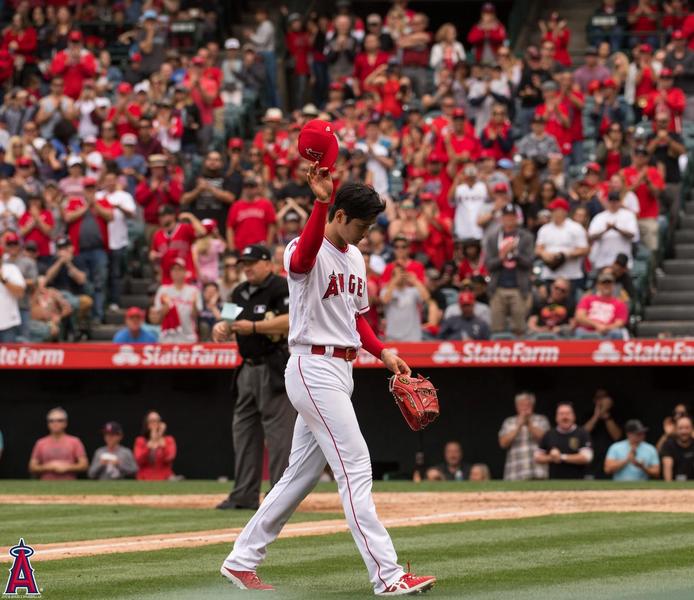 MLB天使隊日籍雙刀流球星大谷翔平6日傷退、更傳出報銷整季的傳言,天使總教練索夏12日否認TJ手術成定局。(photo by Angels Facebook)