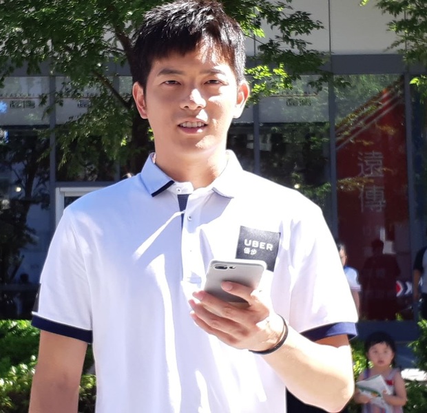 Uber推「寶寶優步」,宥勝稱讚這能提升行的安全。(photo by藍苡瑄/台灣醒報)