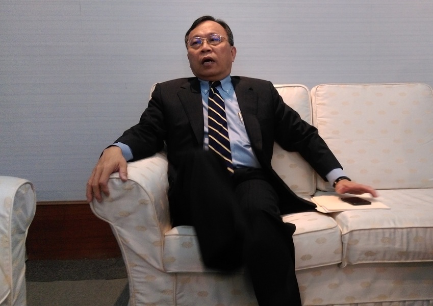 台灣銀行董事長呂桔誠呼籲,台灣金融業應建立完善法令遵循、內部稽核制度及遵法的企業文化。(photo by 蔡岳宏/台灣醒報)