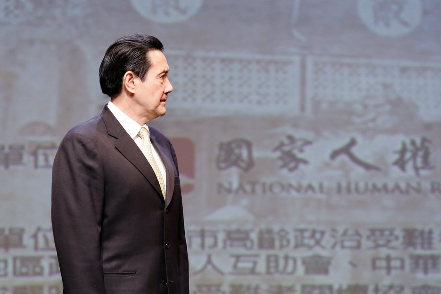 前總統馬英九「三中案」10日遭北檢起訴,藍批政治指揮辦案。(photo by馬英九臉書)