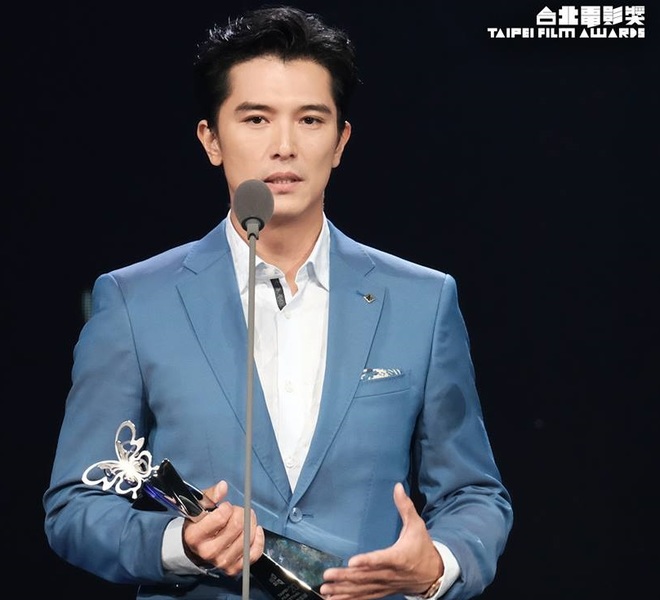 藝人邱澤14日以《誰先愛上他的》,一舉奪下台北電影節最佳男主角。(翻攝自台北電影節Taipei Film Festival臉書)