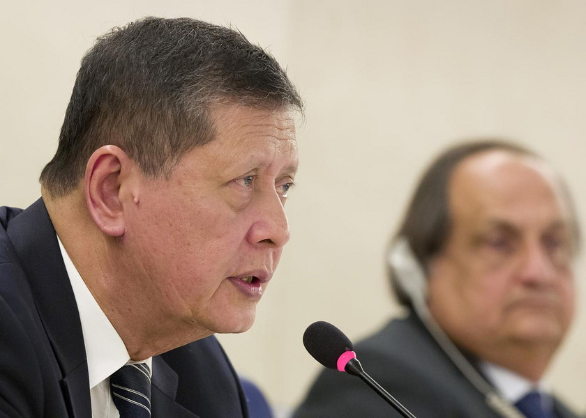 聯合國調查團隊嚴正指控,緬甸政府軍對羅興亞人的迫害屬種族滅絕行為。(photo by Human Rights Council - 36th Session via flickr, used under CC License)