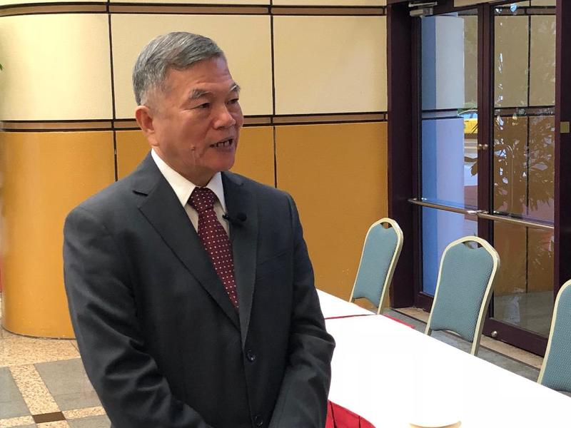 經濟部長沈榮津指出,因應中美貿易戰不少台商有意回台灣投資的契機,經濟部將掌握土地、水電及人力需求面,並充分滿足供給。(photo by 劉東皋/台灣醒報)