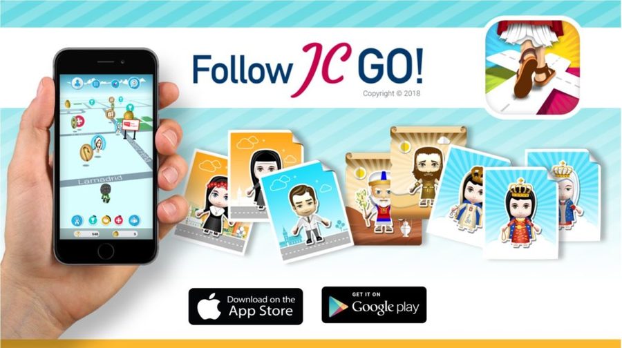 宗教版《Follow JC Go》讓玩家透過遊戲更能認識聖經的真理。(Photo by Ramon Pane Foundation)