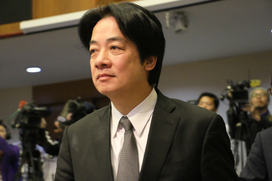 行政院長賴清德宣布,11日將於行政院召開臨時院會為敗選提出總辭。(本報資料照片)