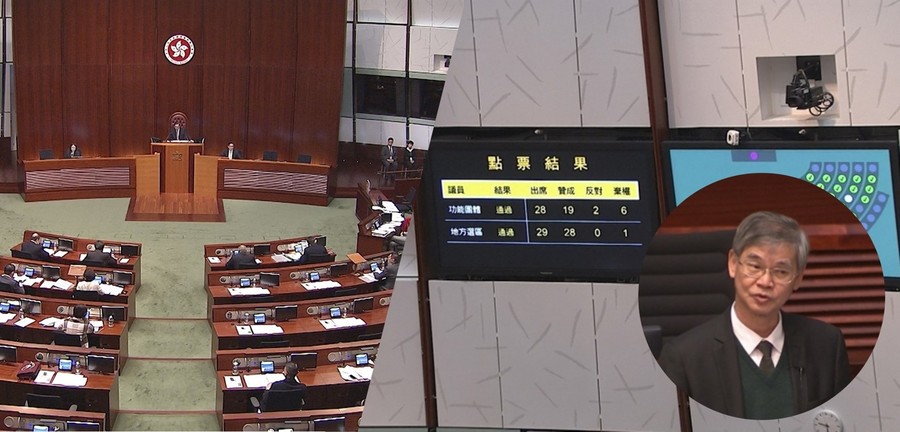 香港立法會通過檢討綜援計劃 ,包括擱置將領取長者綜援合資格年齡收緊至65歲的無約束力議案。圖為勞工及福利局局長羅致光。(photo by香港電台)