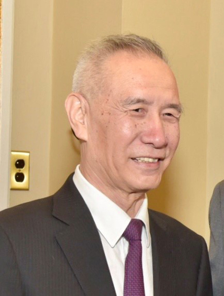 中共的代表國務院副總理劉鶴將於30、31日兩天與美國代表會談(photo by wikimedia)