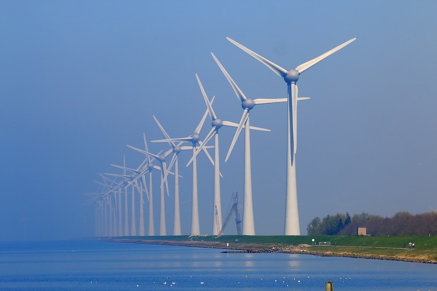 政府廢核發展離岸風電,恐將使大量成本轉嫁全民。(photo by Pixabay)