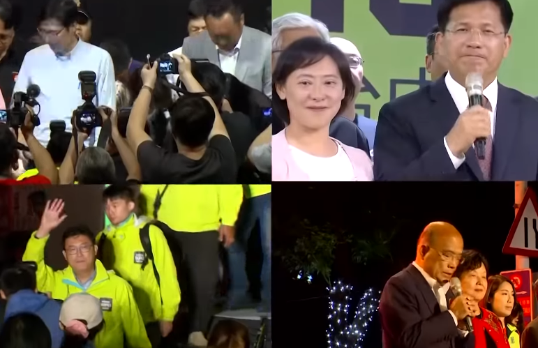 去年綠營大敗,2020的大選是個難題。(網路截圖)