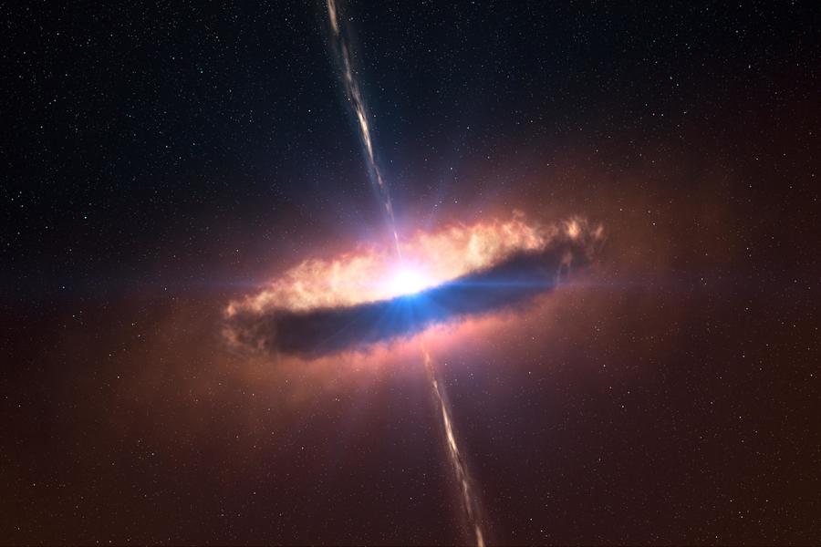 透過觀測發現早期類星體,有助人類解開宇宙形成原因。(Photo by wikipedia)