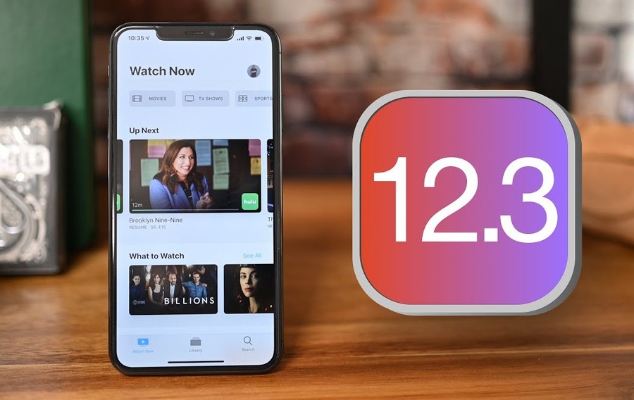 蘋果公司近日釋出新版iOS 12.3手機系統,支援交通卡及Apple TV相關功能。(photo by YouTube截圖)