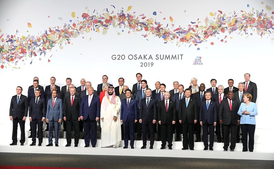 G20峰會29日落幕,但各國在會中早已各自為主,難在重要問題達成共識。(Photo from 克里姆林宮)